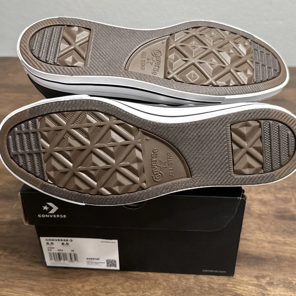 Converse Chuck Taylor‎ All Star Hi Dark Matter Gray Men 6.5 Women's 8.5 A09514F